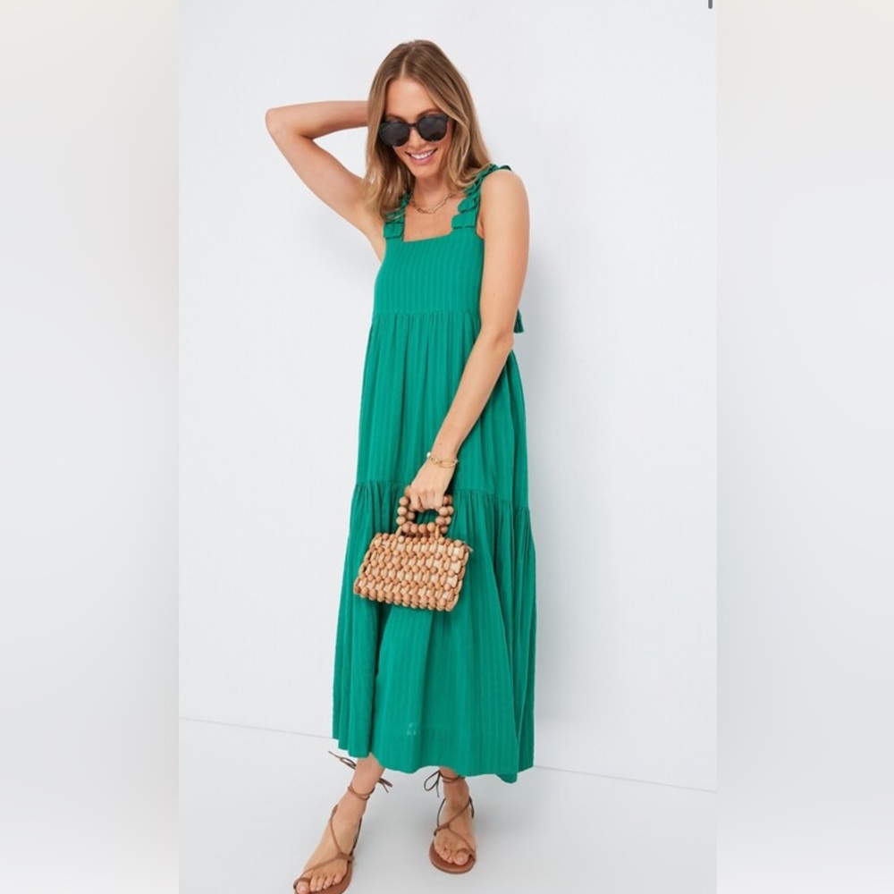 Tuckernuck Mirth Emerald Rio Dress